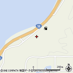 琉球銀行道の駅許田 ＡＴＭ周辺の地図