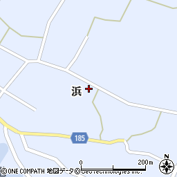 沖縄県粟国村（島尻郡）浜周辺の地図