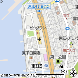 株式会社琉信ハウジング　名護支店周辺の地図