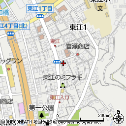 東江旅館周辺の地図