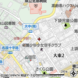 宮里アパート周辺の地図