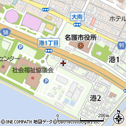 琉球新報周辺の地図