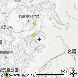 琉球銀行寮周辺の地図