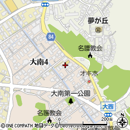 居酒屋 福 名護大南店周辺の地図