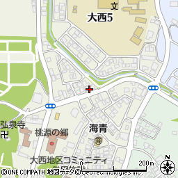 明光義塾名護教室周辺の地図