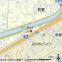 カメラのキタムラ名護店周辺の地図