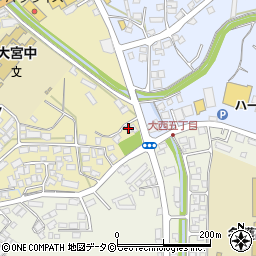 ぷりハウス新垣周辺の地図