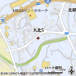 柳児童公園トイレ周辺の地図