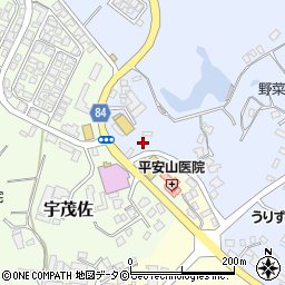 沖縄県名護市為又477周辺の地図
