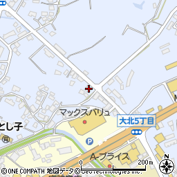 沖縄県名護市為又845-1周辺の地図