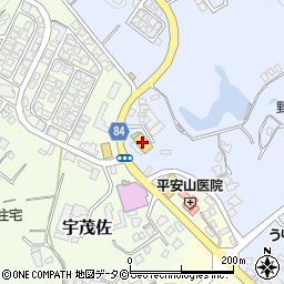 琉球窯周辺の地図