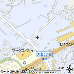 沖縄県名護市為又864-6周辺の地図