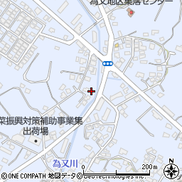 沖縄県名護市為又382周辺の地図