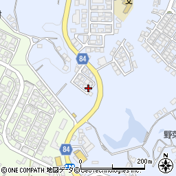 沖縄県名護市為又1219-46周辺の地図