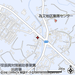沖縄県名護市為又398周辺の地図