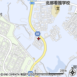 沖縄県名護市為又1219-302周辺の地図