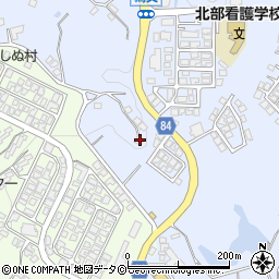 沖縄県名護市為又1219-185周辺の地図