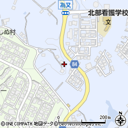 沖縄県名護市為又1219-183周辺の地図