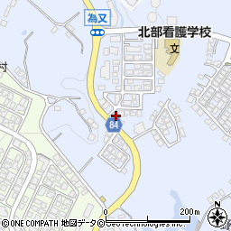 沖縄県名護市為又1219-134周辺の地図