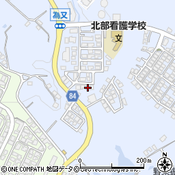 沖縄県名護市為又1219-131周辺の地図