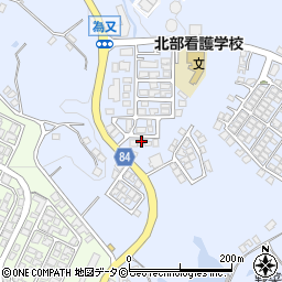 沖縄県名護市為又1219-132周辺の地図