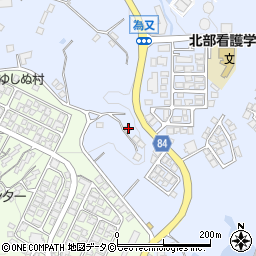 沖縄県名護市為又1219-69周辺の地図