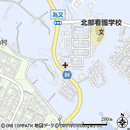 沖縄県名護市為又1219-135周辺の地図