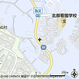 沖縄県名護市為又1219-137周辺の地図