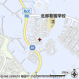 沖縄県名護市為又1219-128周辺の地図