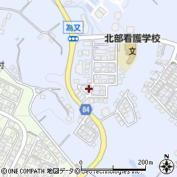 沖縄県名護市為又1219-144周辺の地図
