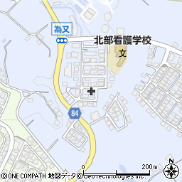 沖縄県名護市為又1219-125周辺の地図