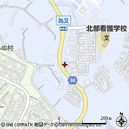 沖縄県名護市為又1219-138周辺の地図