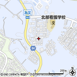沖縄県名護市為又1219-126周辺の地図