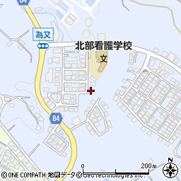 沖縄県名護市為又1219-123周辺の地図