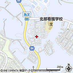沖縄県名護市為又1219-120周辺の地図