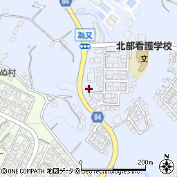沖縄県名護市為又1219-141周辺の地図