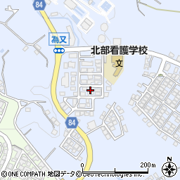 沖縄県名護市為又1219-118周辺の地図
