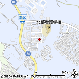 沖縄県名護市為又1219-198周辺の地図