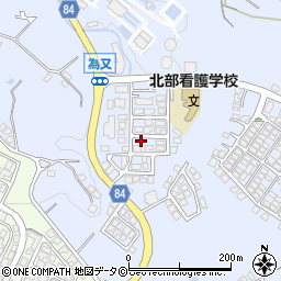 沖縄県名護市為又1219-119周辺の地図