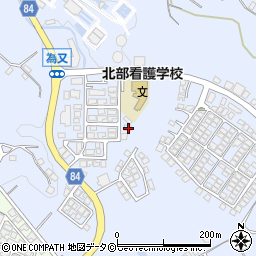 沖縄県名護市為又1219-199周辺の地図