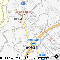 伊差川アパート周辺の地図