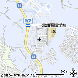 沖縄県名護市為又1219-116周辺の地図