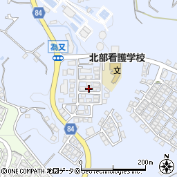 沖縄県名護市為又1219-117周辺の地図