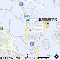 沖縄県名護市為又1219-150周辺の地図