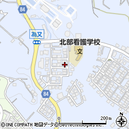 沖縄県名護市為又1219-197周辺の地図