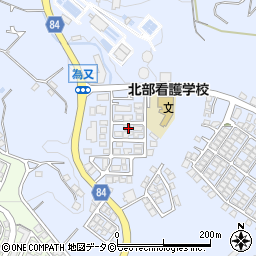 沖縄県名護市為又1219-114周辺の地図