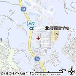 沖縄県名護市為又1219-149周辺の地図