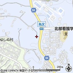 沖縄県名護市為又1219-41周辺の地図