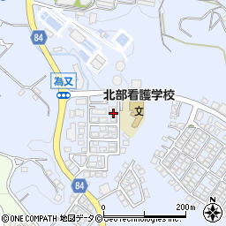 沖縄県名護市為又1219-212周辺の地図