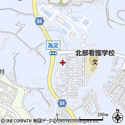 沖縄県名護市為又1219-294周辺の地図